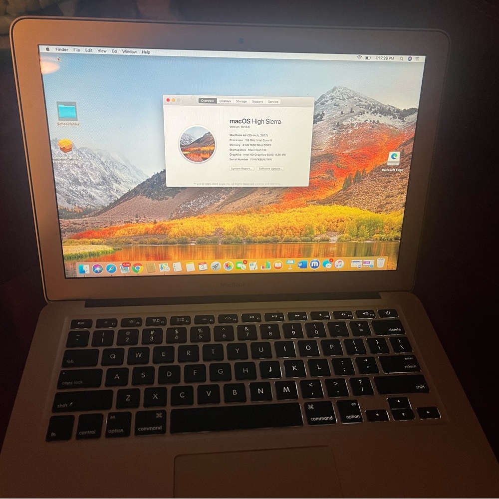 Apple MacBook Air with Silver Finish